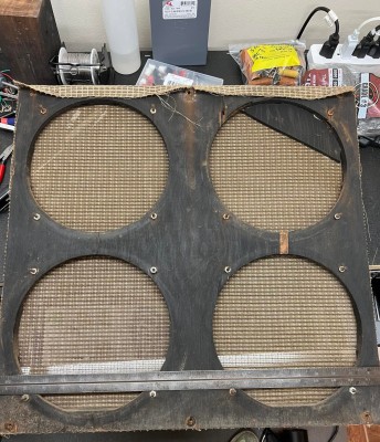 1958 Bassman - Baffle rear disassembled.jpg