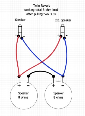 Twin Reverb - speakers seeking total 8 ohm load.jpeg